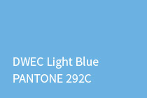 DWEC Light Blue PANTONE 292C
